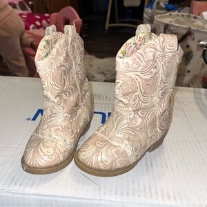 Floral Patterned Cowboy Boots Toddler